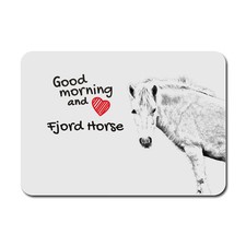 Norwegisches Cheval Fjord - Souris Pad