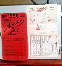 guide michelin 1956 Avec Son Courrier de Liaison 