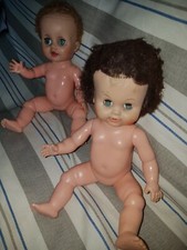 Lot de 2 POUPON bébé ancien