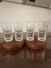 4 Verres shop gobelet cristal
