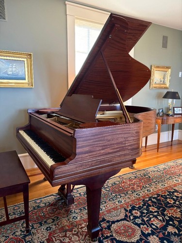 Steinway flame mahogany grand - flame,