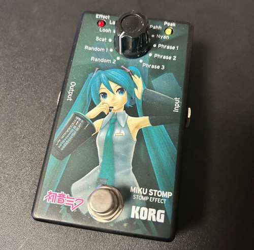 Pédale effet guitare korg - d'effet,