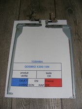 Les 2 charnières pour TOSHIBA QOSMIO X300-14N