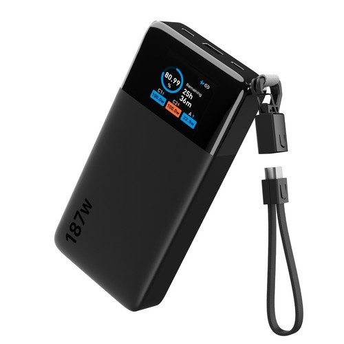 Juovi noir batterie externe - noir,