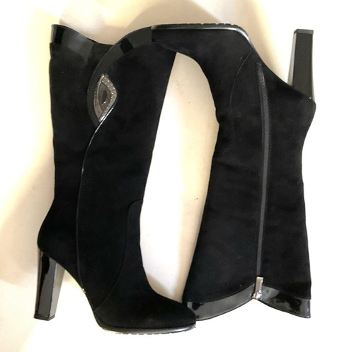 Bottes daim fourrure - bottes, daim/fourrure