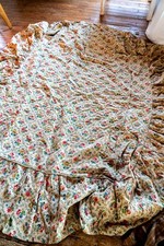 Tissu ancien grand dessus de