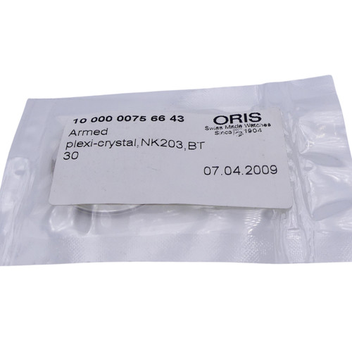 Oris 7566 verre glass - verre,