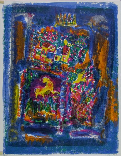 Jacques yankel lithographie - jacques, le
