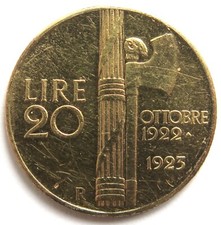 [R3226] 20 LIRE 1923, ITALIE