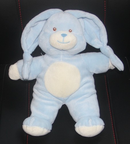 Doudou lapin bleu - doudou,