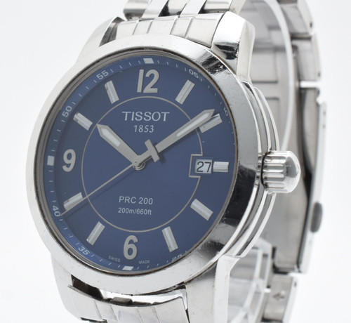 Tissot prc 200 blue - 200, dial