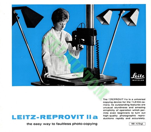 Vintage leitz reprovit iia - leitz,