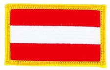 Patch écusson brodé Drapeau