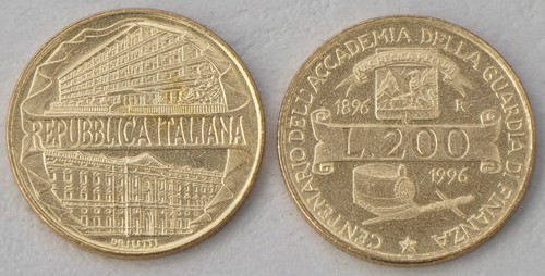 Italie 200 lire - lire, monnaie