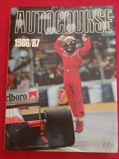livre  AUTOCOURSE  1986/ 87