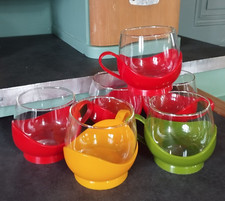 6 tasses a café Melitta, vintage 1970, Made in Germany