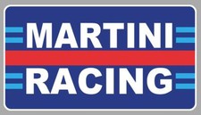 MARTINI RACING Sticker vinyle laminé 
