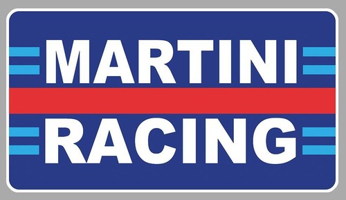 Martini racing sticker - sticker, vinyle