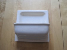 Porte  savon ancien en Sarreguemines Digoin France a mettre dans un mur  vintage