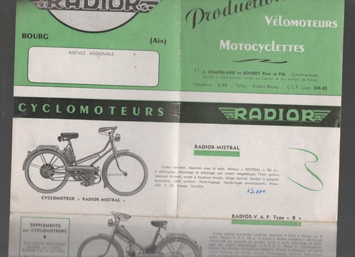 Vieux papiers - (moto),