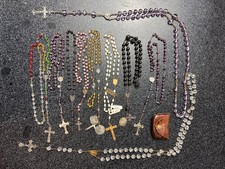 1 lot de 11 chapelets anciens