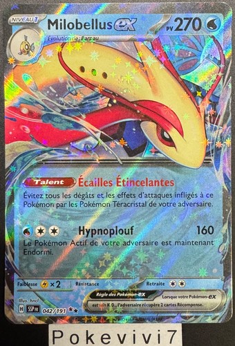 Carte pokemon milobellus - carte,