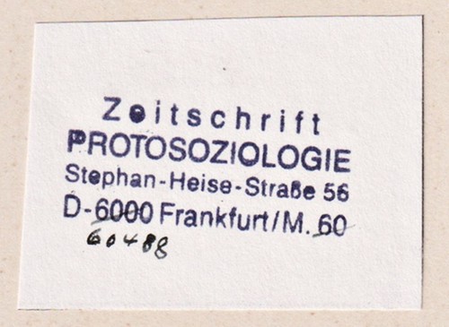 Exlibris revue protosoziologie - revue,