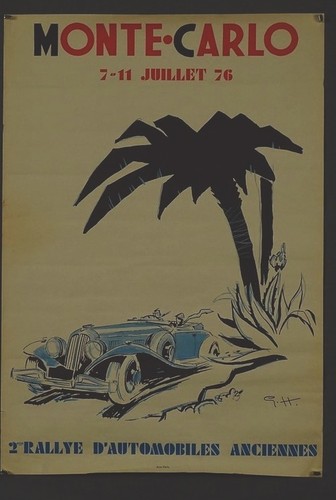 Affiche poster monte carlo - affiche,