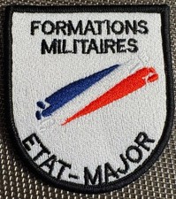ECUSSON PATCH FORMATIONS MILITAIRE ÉTAT MAJOR  (ECU 91)