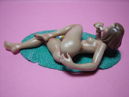 Figurine girl valentine - figurine,