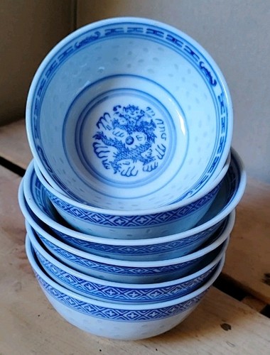 Bols grain riz porcelaine - 6, de