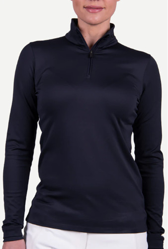 Femmes feel demi zip kjus - zip,