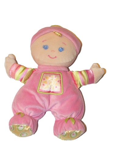 Doudou poupée rose fisher - poupée,