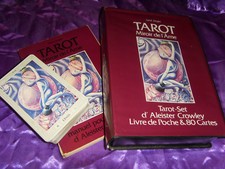 Coffret livre jeu de cartes MIROIR DE l'ÂME Tarot Aleister Crowley Thoth Thot
