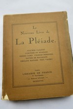 New Book From La Pléiade 1928