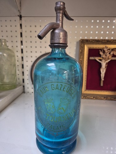 Siphon eau seltz bleu - eau,