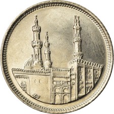 [#852126] Pièce de monnaie, Egypte, 20 Piastres, 1992, MS(64), Cuivre-nickel, KM:733