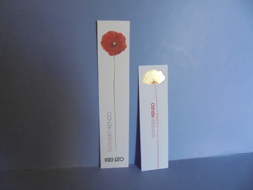 Kenzo cartes publicitaires - cartes,