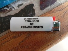 Briquet Bic Publicitaire - CCS  2° Régiment Étranger de Parachutistes
