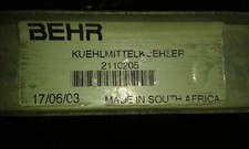 2110205 Radiateur Eau pour