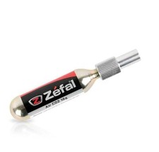 Gonfleur marque Zefal ez adaptator+ cartouche co2 16g embout presta/schrader