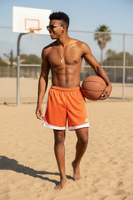 Shorts De Gym En Nylon Vintage