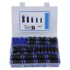 Lot de 80 raccords à poussoir