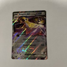 Carte Pokémon Exagide EX