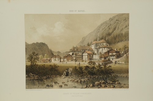 Lithographie couleur originale