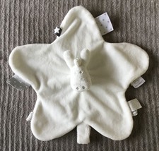 Doudou ane âne blanc crème Paco étoile Air de jazz Noukies Noukie’s