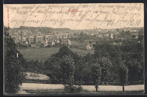 Colditz vue locale depuis - locale, une