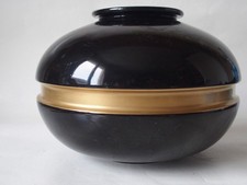 ANCIEN VASE BOULE EN PORCELAINE