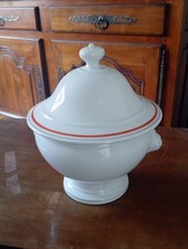 Soupière porcelaine auteuil - soupière, d'auteuil