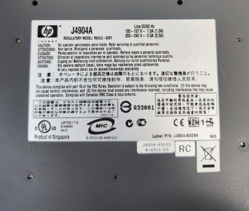 Switch procurve 2848 j4904a - procurve,